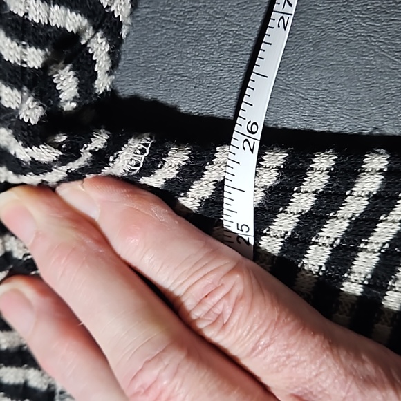 We The Free Tunic Sweater black&White Striped size Small - Picture 10 of 10